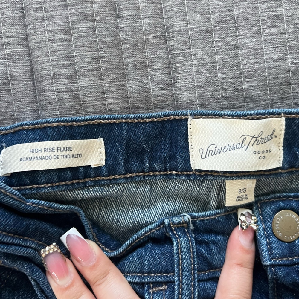 High Rise Flare Jeans - Picture 3 of 3